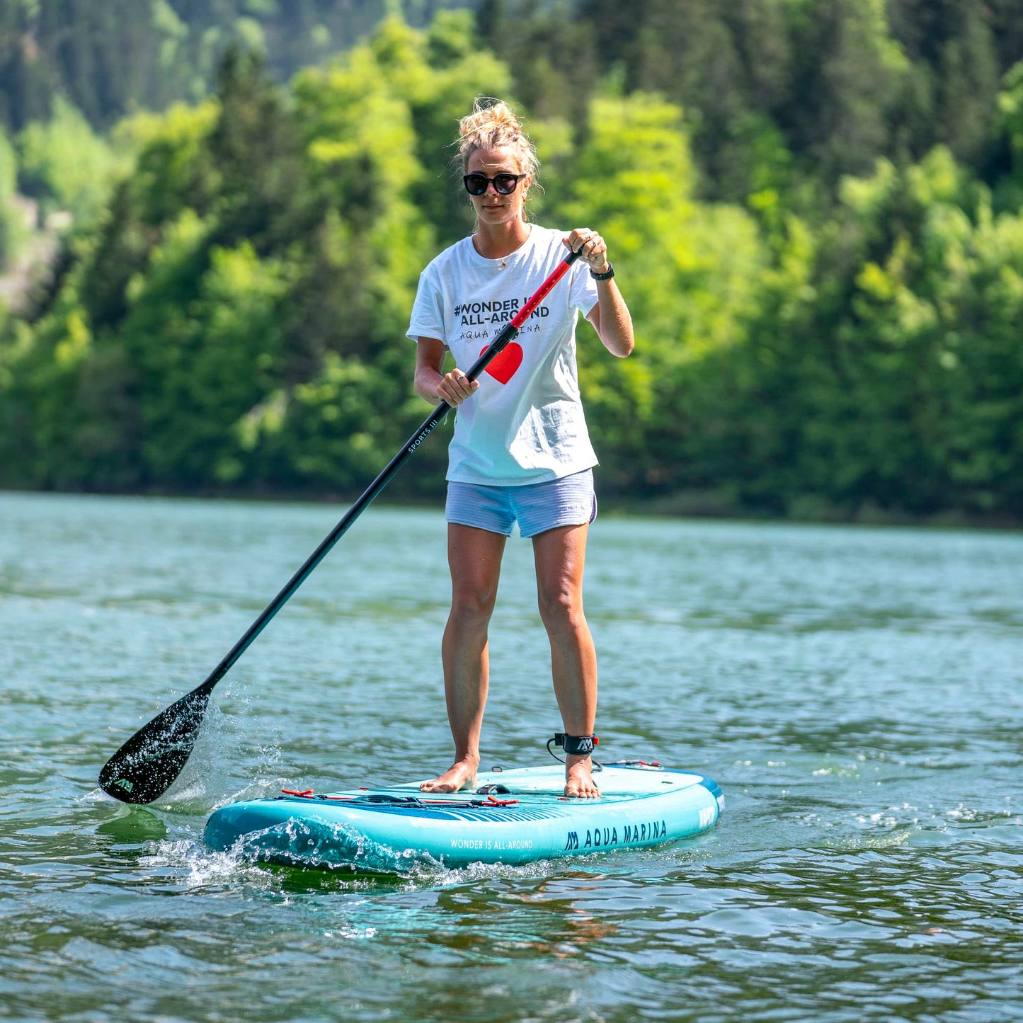 Aqua Marina Vapor Aufblasbares Stand Up Paddle Board (iSUP) Paket, 315 cm Länge